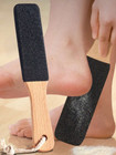 1 Pc Professional Pedicure Rasp Beech Wood Foot File For Callus   Dead Skin