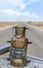 Antique Maritime Ship Lantern Vintage Nautical Oil Lamp Hanging Boat Light