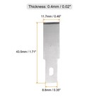 60pack Exacto Knife Blades  21 Hobby Knife Replacement Blades Refills
