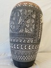 R n  Aragon Acoma Pueblo Pottery Vase Signed Bear Eagle Native American Art