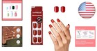 Luxury Kiss Reddy Or Not No Glue Press-on Nails - Quick Manicure Solution
