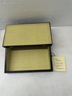 Signed Vtg Don Andres De Morgades Wood Lidded Box  Sailboat