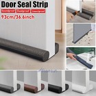 Under Door Bottom Seal Strip Stopper Twin Door Draft Guard Stopper Soundproof Us