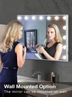       23  Hollywood Vanity Mirror - 15 Led Lights  Adjustable   Wall tabletop