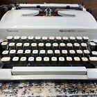 Vtg Remington Rand Mark Ii  torpedo 18  Typewriter W case Holland Made -untested