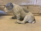 Antique Porcelain English Bulldog Figurine By Gebruder Heubach