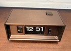 Copal Vintage Flip Clock Alarm Clock  Model 702 Mid Century  Lights Up