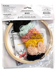 Needle Creations Flowers With Bee Punch Needle Kit Hoop Cottage Core Advanced 6 