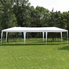 10 x 30  White Party Canopy Tent Outdoor Gazebo Waterproof Pavilion Event Walls