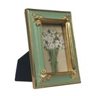 Winplus  Vintage Picture Frame 2 5x3 5 Luxury Antique Green Photo Frame With    