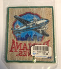 Disney Parks Disneyland Indiana Jones Emdroidered 3 1 2  Airplane Patch New
