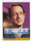 Star Trek Original Series Season 2 Autograph A46 William Schallert Nilz Barris