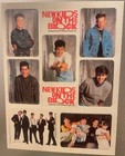 Vintage 1989 Nkotb New Kids On The Block Stickers  Boston  Ma Highly Collectible