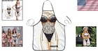 Funny Cartoon Apron For Men And Women - Perfect For Bbq Parties And Gifts