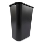 Rubbermaid Commercial 295700bk 10 25-gal  Deskside Wastebasket - Black New