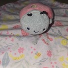 Carters Just One You Ladybug Floral Pink Security Blanket Plush Baby Lovey