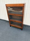 66759  Globe Wernicke Mahogany Stacking Bookcase