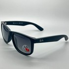 Men s Sunglasses Rb4165 622 t3 Ray-ban Justin Black Frame Grey Gradient Lenses