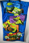 Teenage Mutant Ninja Turtles - Tmnt - 2014 Sleeping Bag - 30    X 54    - Euc