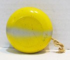  Duncan Super Yo-yo Tournament Tops 50 s 60 s Wood Wooden Yellow Silver Stripe