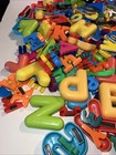 Huge Lot  4 s Magnetic Alphabet Letters   Numbers Multi Colors Melissa   Doug Gu