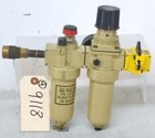Norgren Air Pressure Regulator Filter Lubricator Regulator W  Shut Off  9118