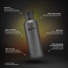 Gritr Titanium Ultralight Leakproof Reusable Sport Water Bottle 24 Fl Oz 700 Ml