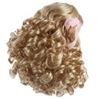 Doll Wig - Tallina s Synthetic With Blond Loose Curls  Size  10