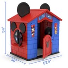 Disney Mickey Mouse Plastic Indoor outdoor Playhouse With Easy Assembly