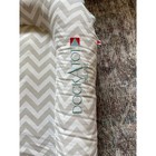 Dockatot Deluxe Baby Lounger Tan Mint Chevron Infant 0-8 Months Scandi Nursery