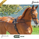 Jinnah Premium Professional Heavy Leather Horse Training Multi-ring Surcingle