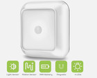 Led Motion Light Sensor Closet Battery Powered Indoor Wall Night Light