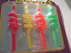 Long Crazy Curl Spiral Hanukkah Mini Menorah Birthday Candles Lot 4