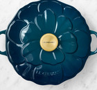 Le Creuset Enameled Cast Iron Petal Braiser  2 25-qt - Agave