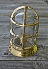 Marine Nautical Ceiling Mount Brass Vintage Style Bulkhead Light Fixture