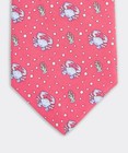 Nwt Vineyard Vines Boys  Crab Silk Tie In Raspberry  49 50