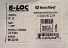 Fenner B-loc B122108 Series B112 Keyless Bushing 1 1 2     new  