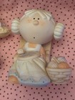 Bumpkins By Fabrizio Figures  Two Grannys In Rocking Chair   1 Little Girl