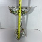 Vtg Antique German Dresden Sandizell Hand Painted Porcelain Compote Centerpiece