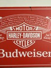 Harley Davidson Metal Sign -  Budweiser Beer Bud Light - Motorcycles