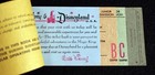 Disneyland 1960 Ticket Book W  Admission Ticket   2  b  Tickets   3  c  Tickets