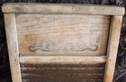 Vintage Wooden Washboard 18 x8  Rustic Primitive Laundry Tool Farmhouse Decor