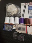 Lot Of Vintage Sewing Supplies Needles Threads Pins Accessories Mixed New   Used