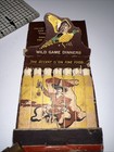 1950   s Rock-a-way Feature Match Matchbook Pop Up Wild Game Dinner Cowboy Art Vtg