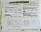 Mccall s Easy Knit Flared Dress   Belt V-neck Sewing Pattern M7160 Size 6 22 New