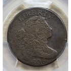 1806 Draped Bust Large Cent Pcgs Genuine Vg Details Repaired 1c Copper