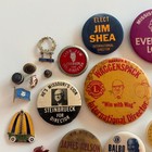 Vintage Lions Club International Pin Button Medal Lot Convention Campaign 1960s