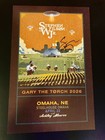 Stephen Wilson Jr  Autographed Concert Poster Omaha April 22 2026   Gary Card
