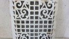 Antique Register Cast Iron   wall Grate 9 X 12  With Louvers Open And Shut   