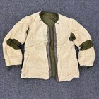 Us Army 1950s M-51 Wool Pile Liner Jacket Military Field Coat Free Size